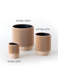 LINA SELF-WATERING & AIR PRUNING PLANTER - SAND - VerdiPot