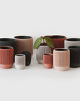 LINA SELF-WATERING & AIR PRUNING PLANTER - SAND - VerdiPot