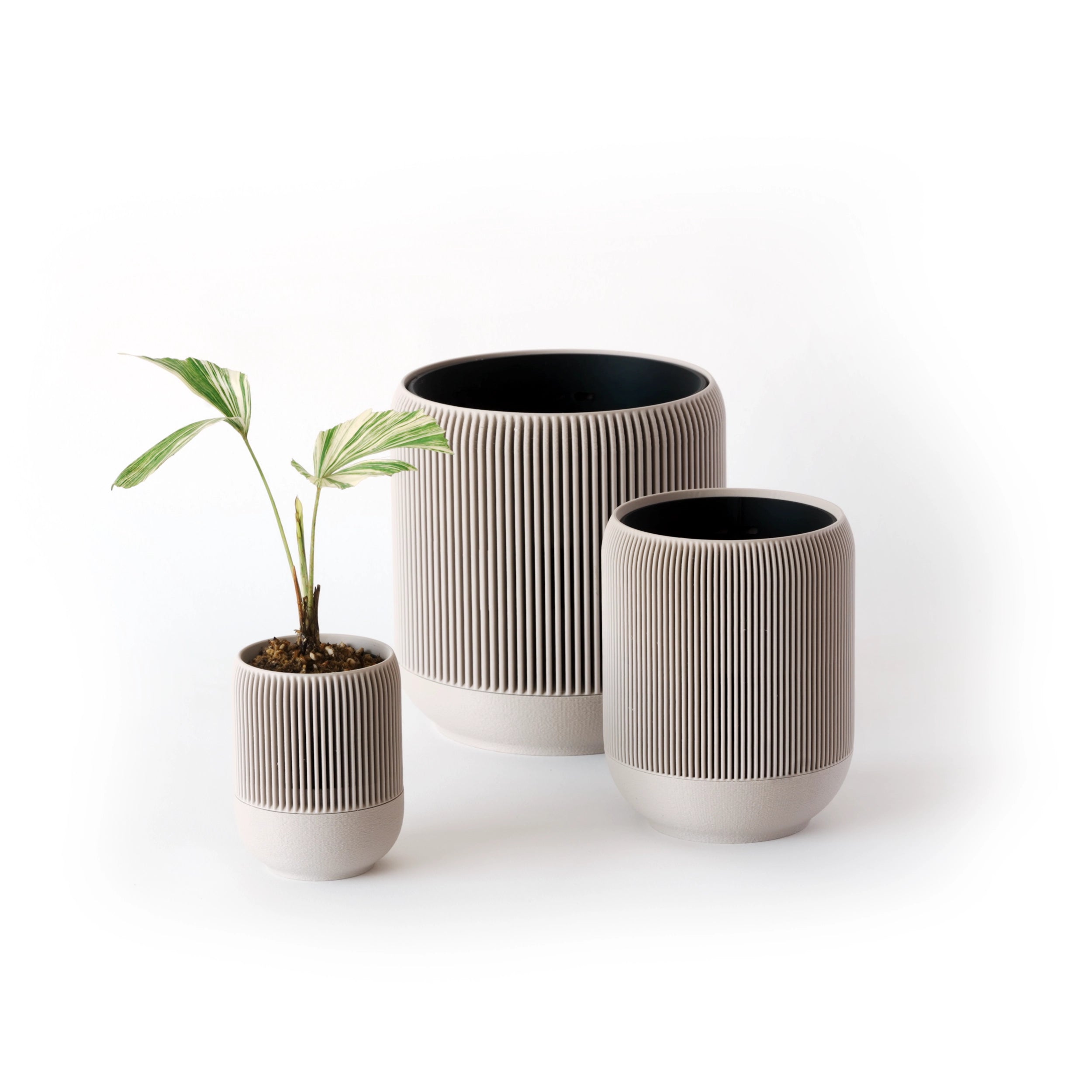 LINA SELF-WATERING & AIR PRUNING PLANTER - ASH GRAY - VerdiPot