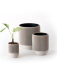 LINA SELF-WATERING & AIR PRUNING PLANTER - ASH GRAY - VerdiPot