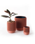 LINA SELF-WATERING & AIR PRUNING PLANTER - TERRACOTTA - VerdiPot