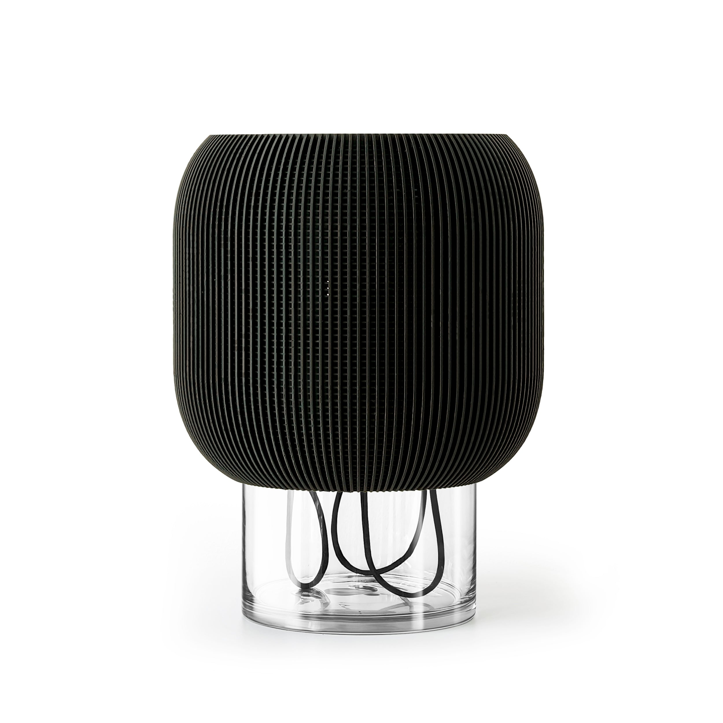 PEBBLE SELF-WATERING & AIR PRUNING PLANTER - BLACK - VerdiPot