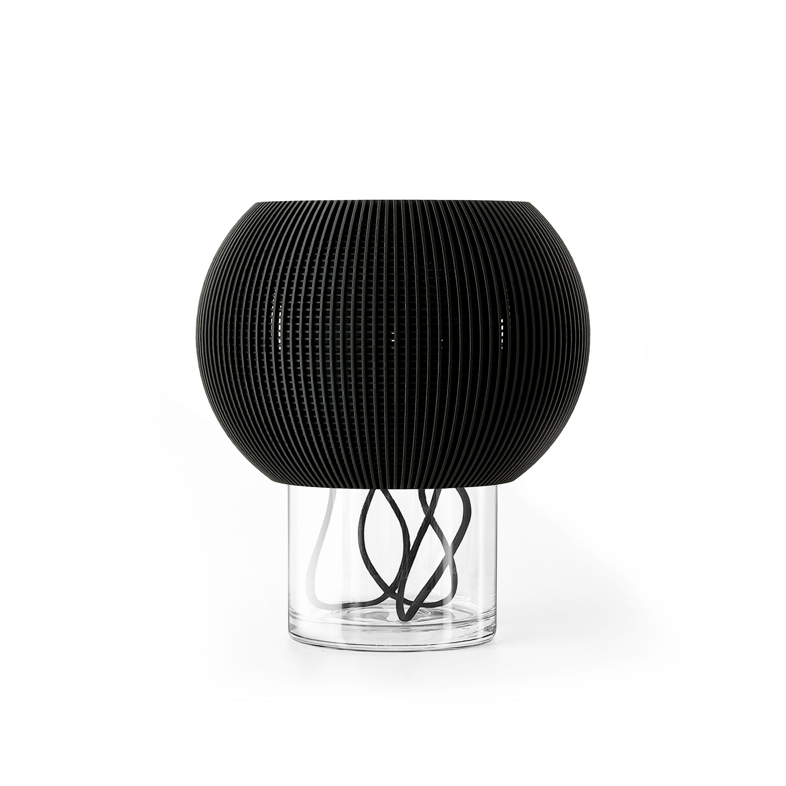 black self watering planter VerdiPot® Orb Self-Watering & Air Pruning Planter