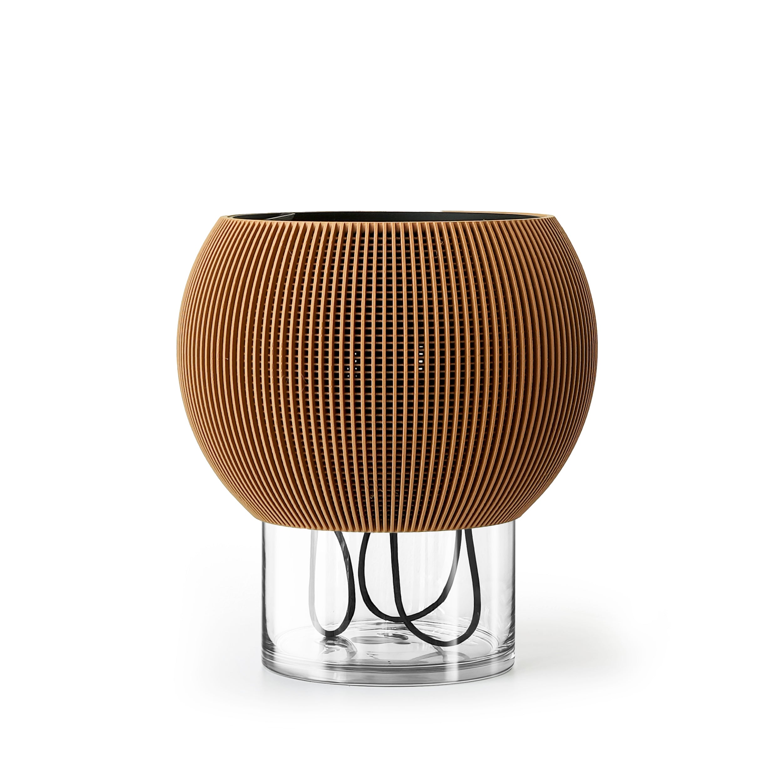 ORB SELF-WATERING & AIR PRUNING PLANTER - WOOD BROWN - VerdiPot