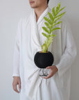 ORB SELF-WATERING & AIR PRUNING PLANTER - BLACK - VerdiPot