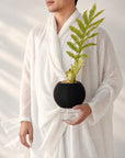 ORB SELF-WATERING & AIR PRUNING PLANTER - BLACK - VerdiPot