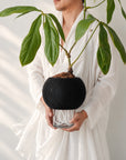 ORB SELF-WATERING & AIR PRUNING PLANTER - BLACK - VerdiPot