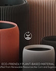 LINA SELF-WATERING & AIR PRUNING PLANTER - SAND - VerdiPot
