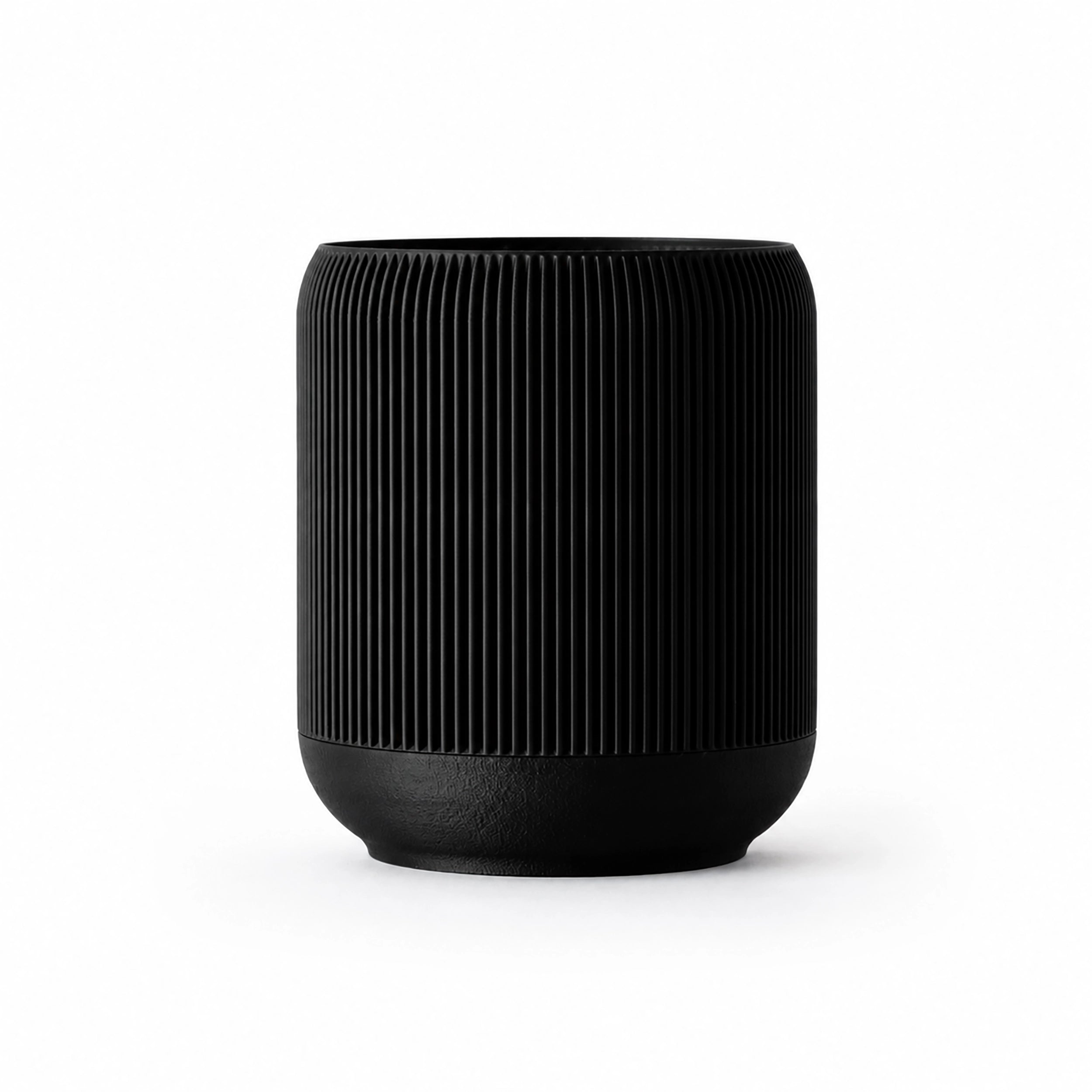 LINA SELF-WATERING &amp; AIR PRUNING PLANTER - BLACK - VerdiPot