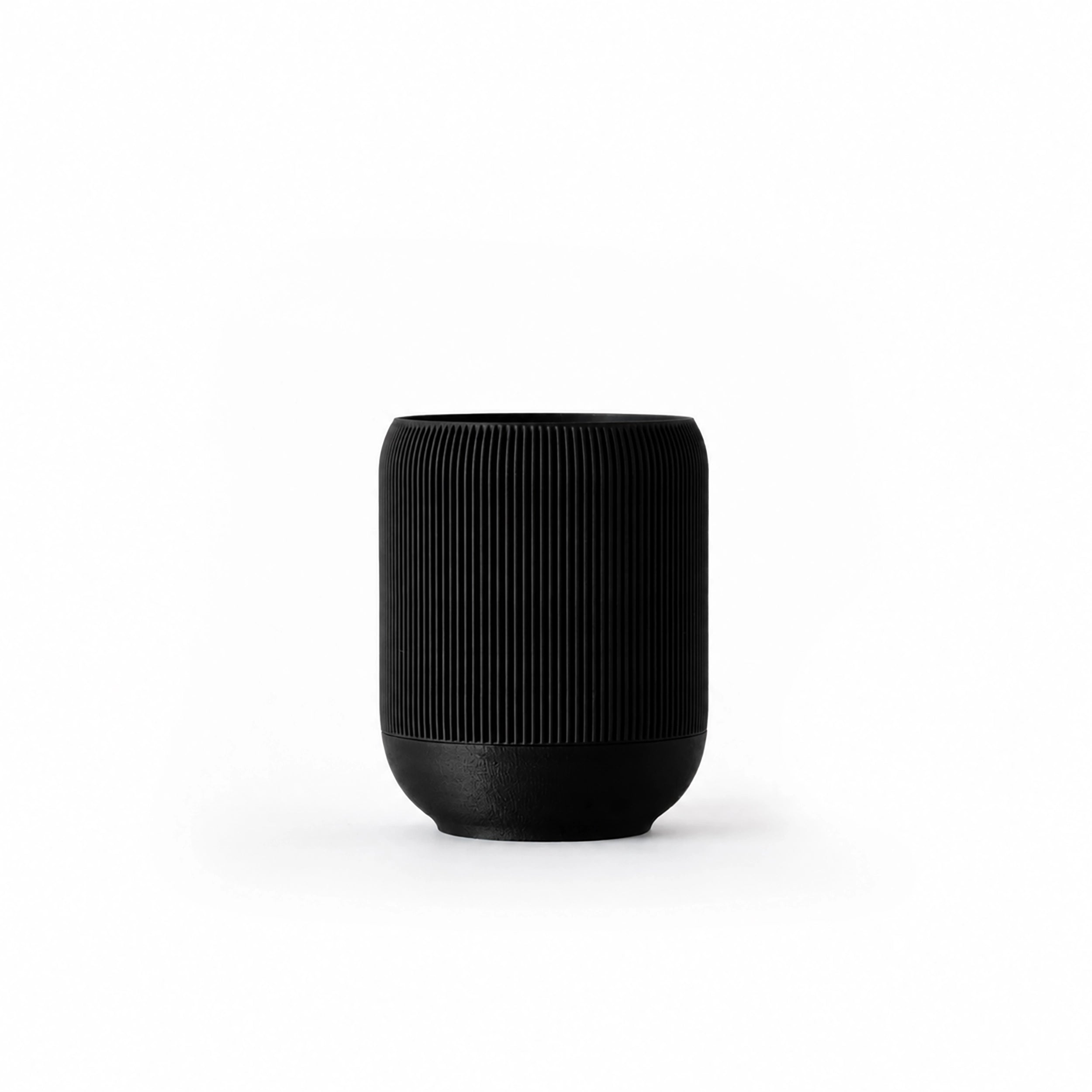 LINA SELF-WATERING &amp; AIR PRUNING PLANTER - BLACK - VerdiPot