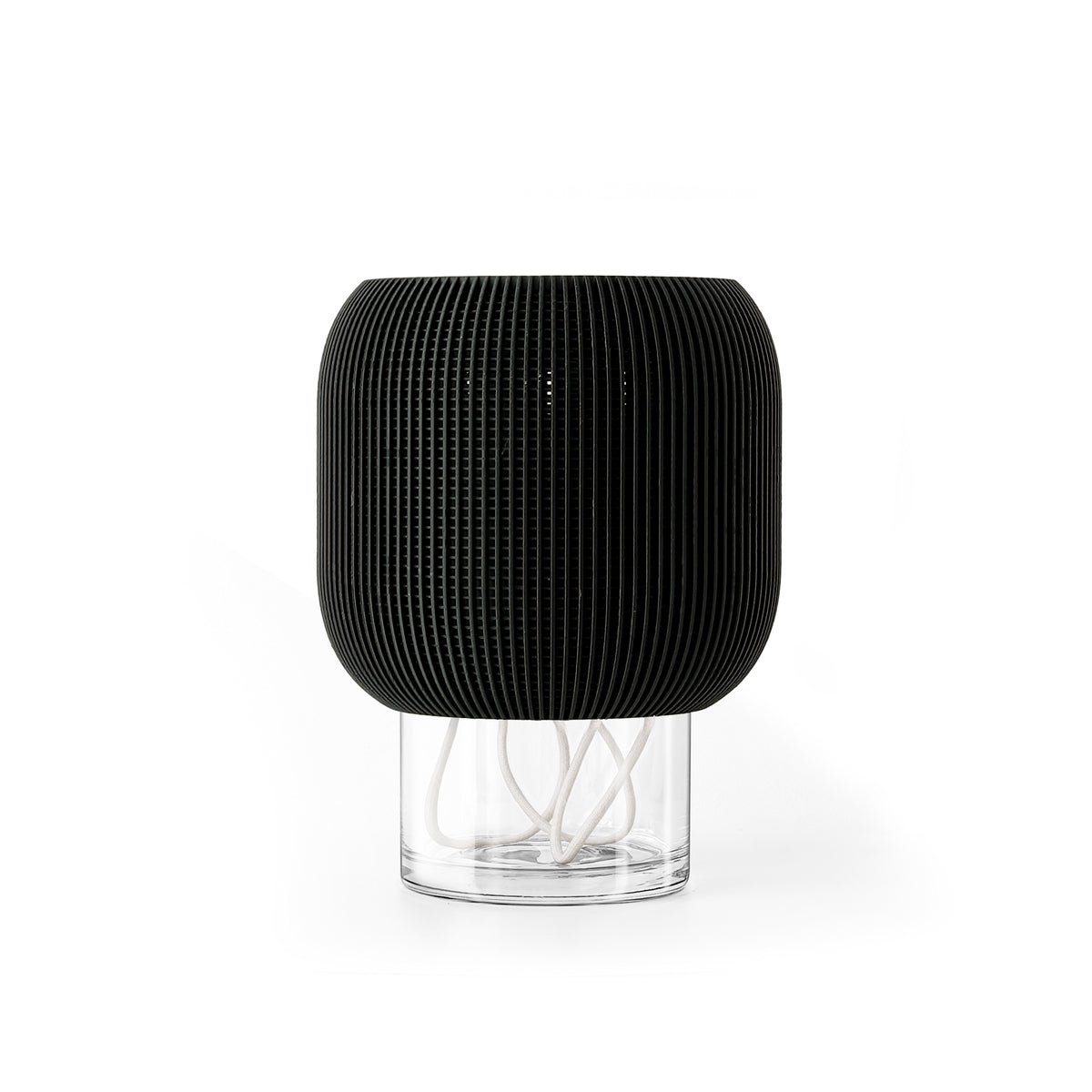 PEBBLE SELF-WATERING & AIR PRUNING PLANTER - BLACK - VerdiPot